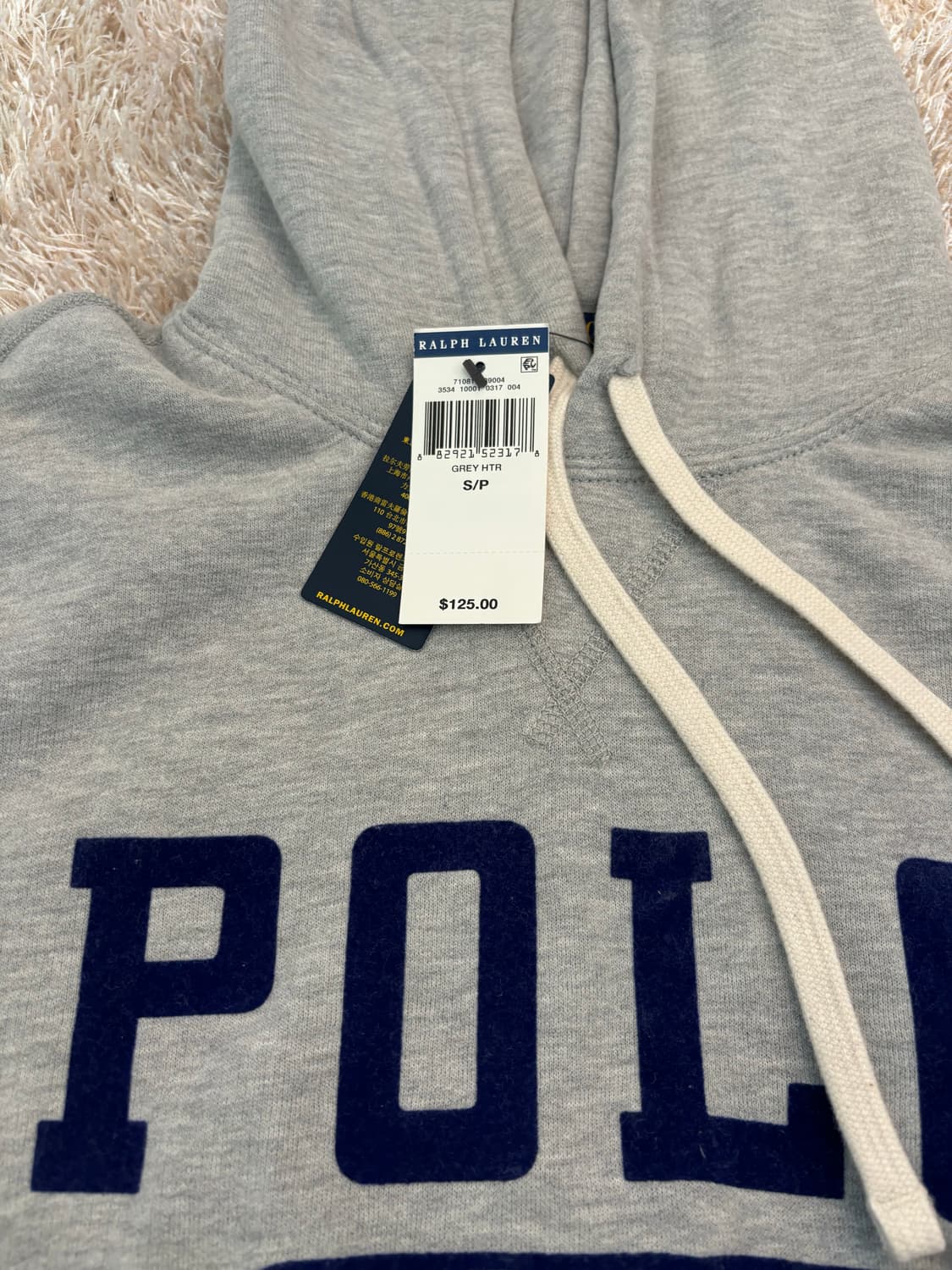 폴로 후드 새상품 상품이미지2