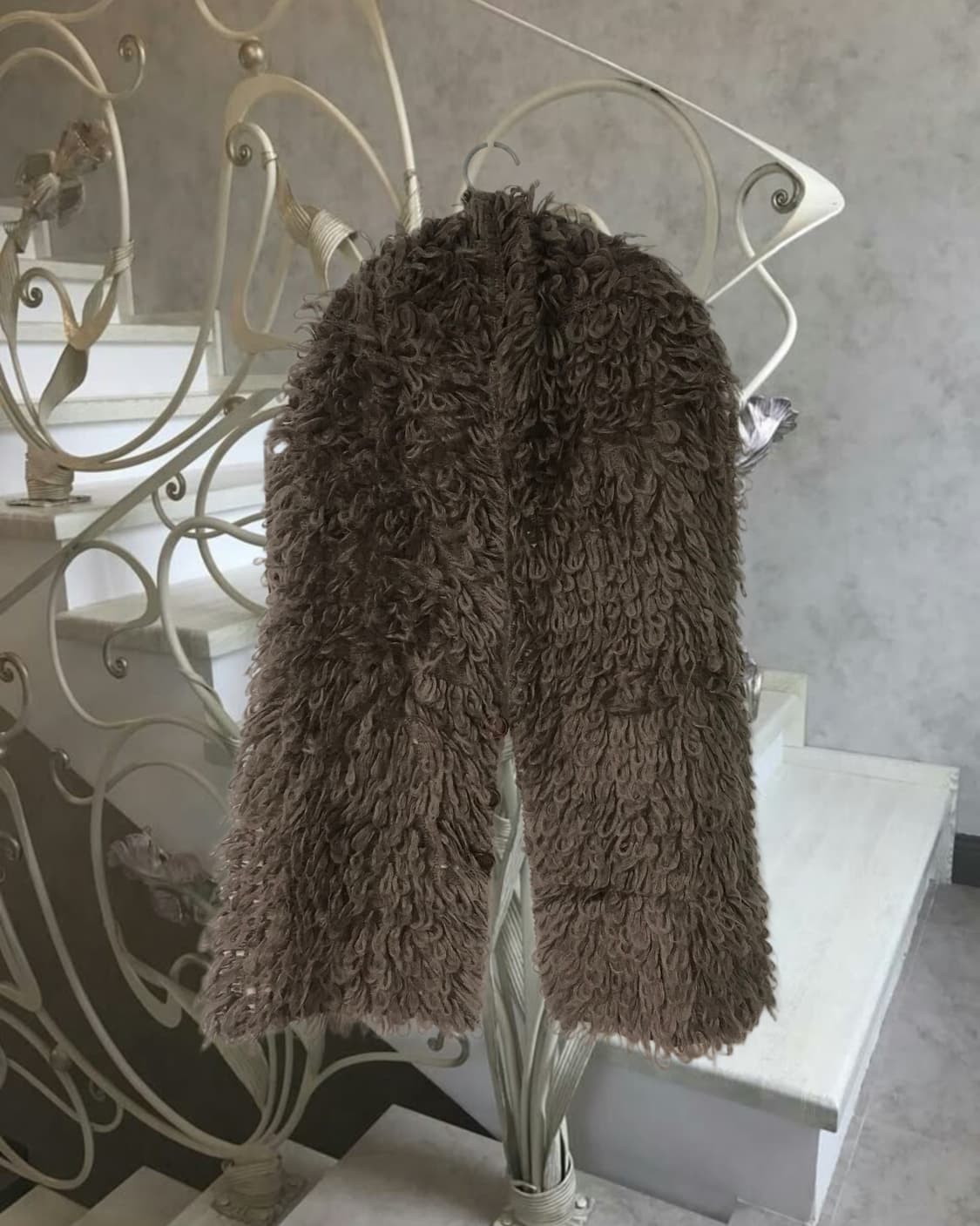 vintage brown muffler 상품이미지3