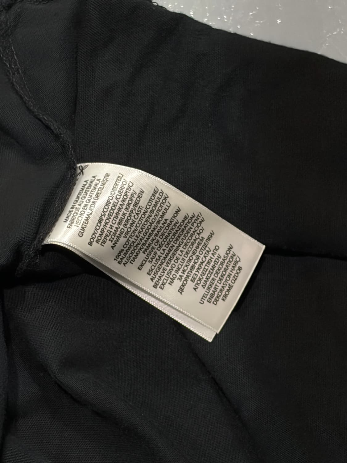폴로 랄프로렌(Polo Ralph Lauren) 블랙 반팔 티셔츠 상품이미지5