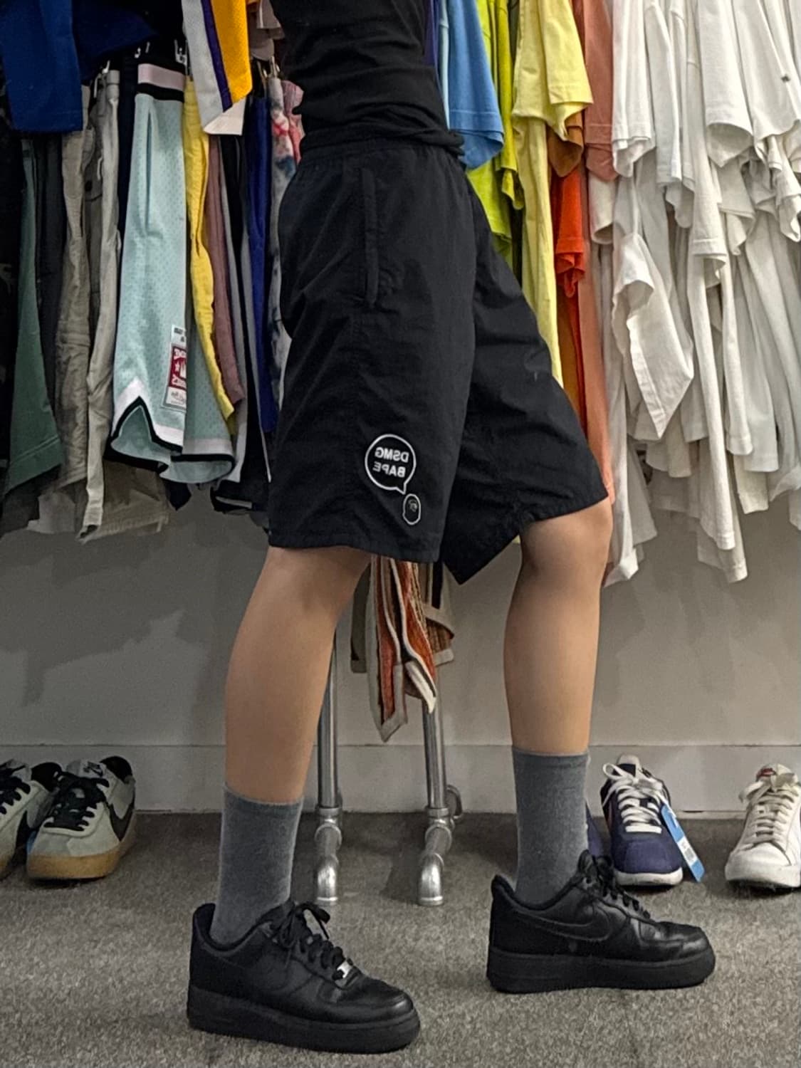 베이프 나일론 하프팬츠 상품이미지5