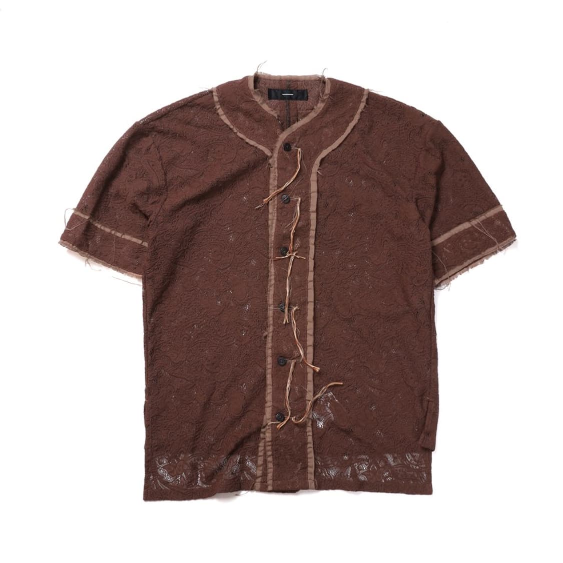 마이너스 Minous Frill Detailed Non Collar  상품이미지1