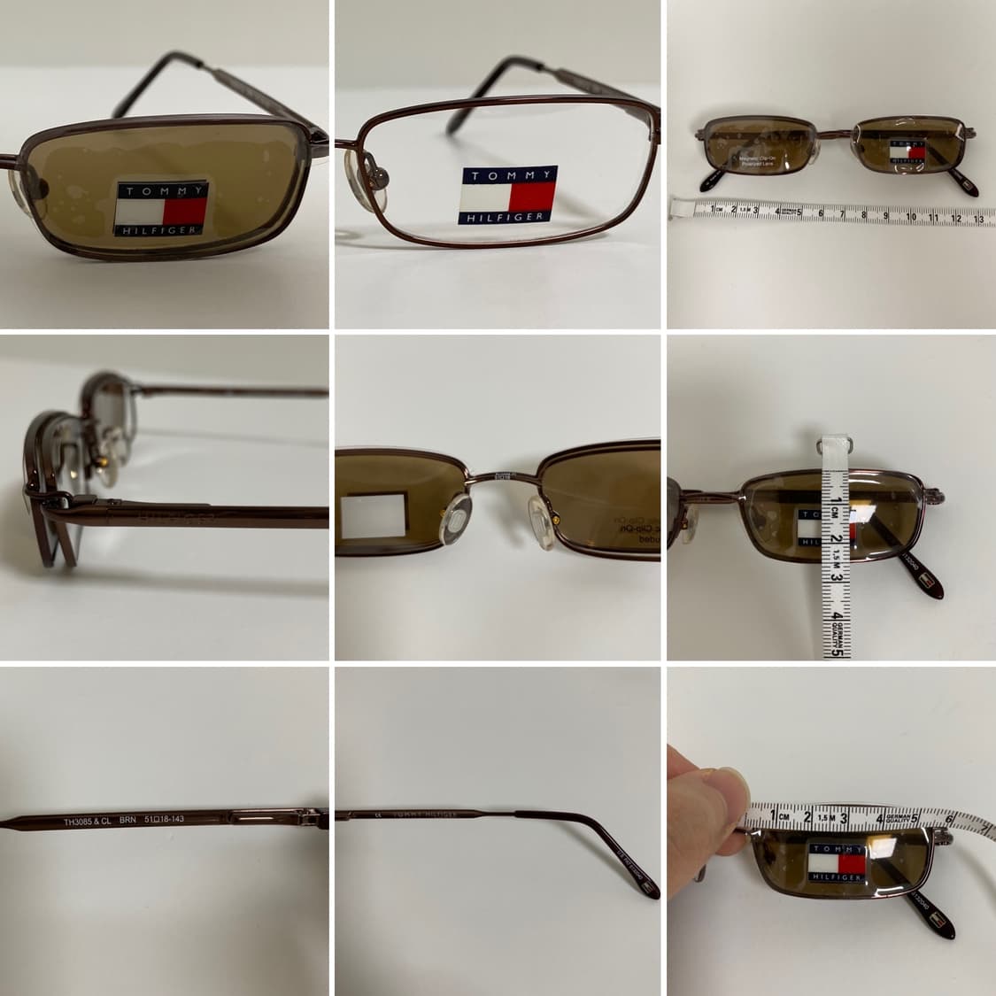 1992년 TOMMY HILFIGER 타미힐피거 안경태&선글라스 OG 상품이미지6