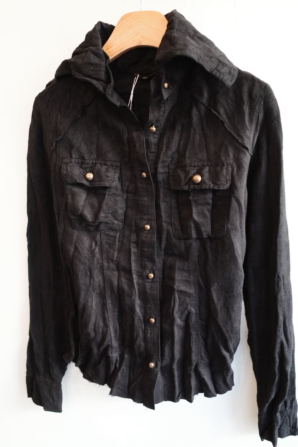 Japan brand 플리츠 투포켓 셔츠  상품이미지2