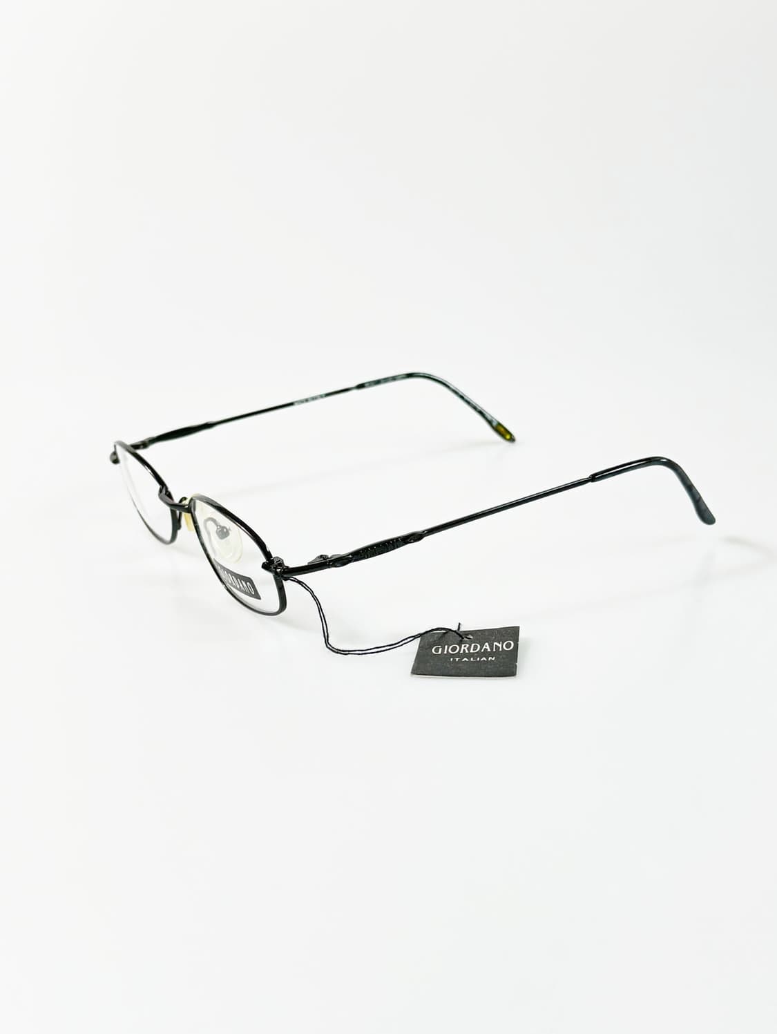 90s GIORDANO 슬림 오벌 메탈 프레임 빈티지 안경 상품이미지3