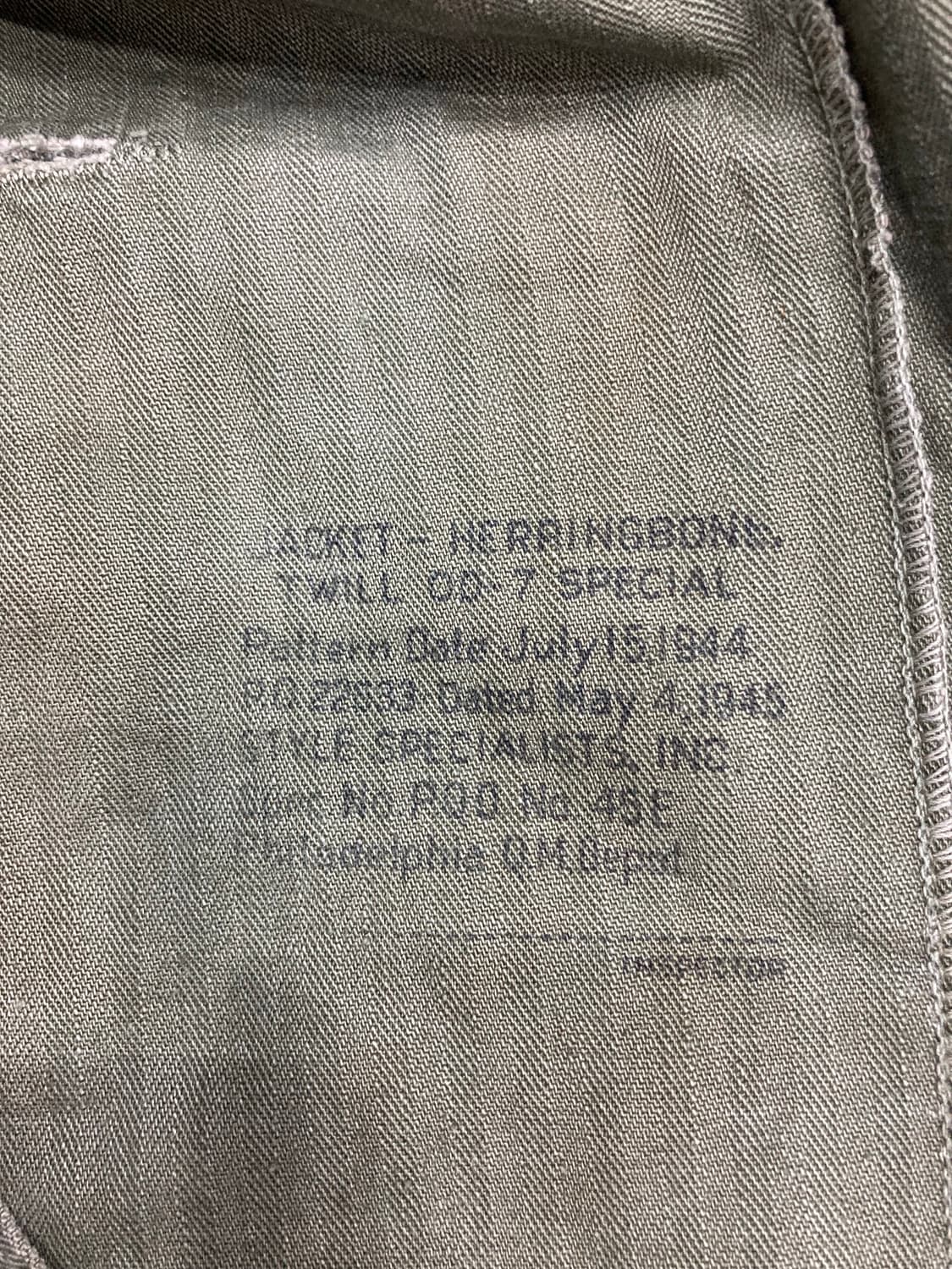 WW2 m43 hbt 13star shirts 상품이미지4