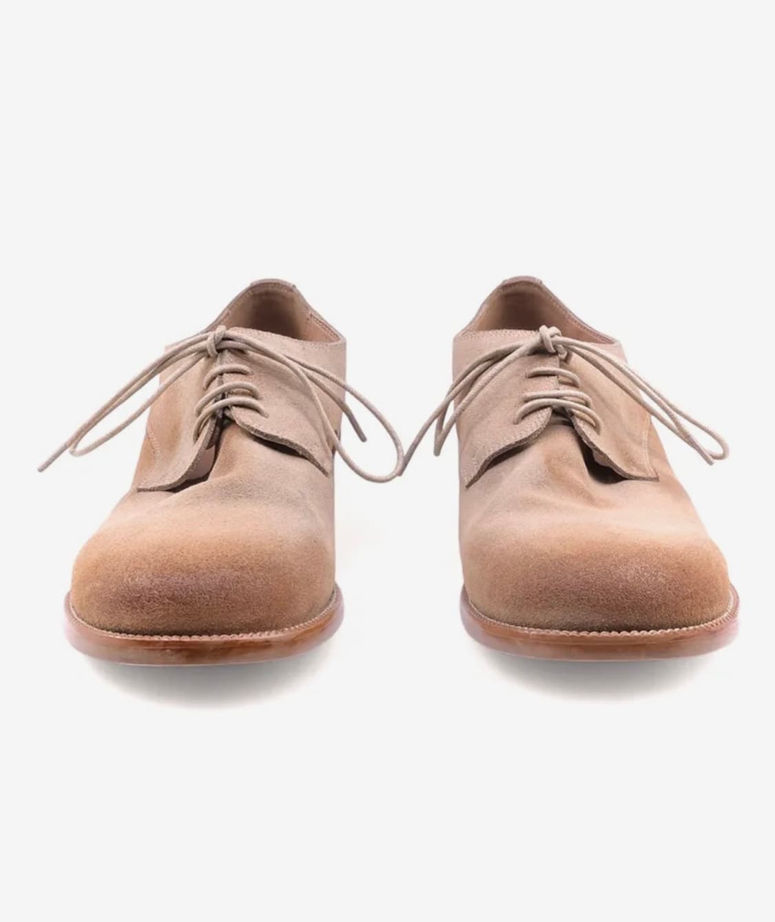 홀리 스웨이드 컴포트 더비 슈즈 샌드 상품이미지2