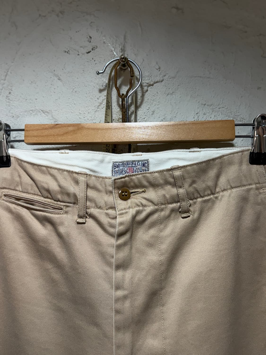 버즈릭슨 Buzz Rickson 미육군 오피서 치노 팬츠 상품이미지3