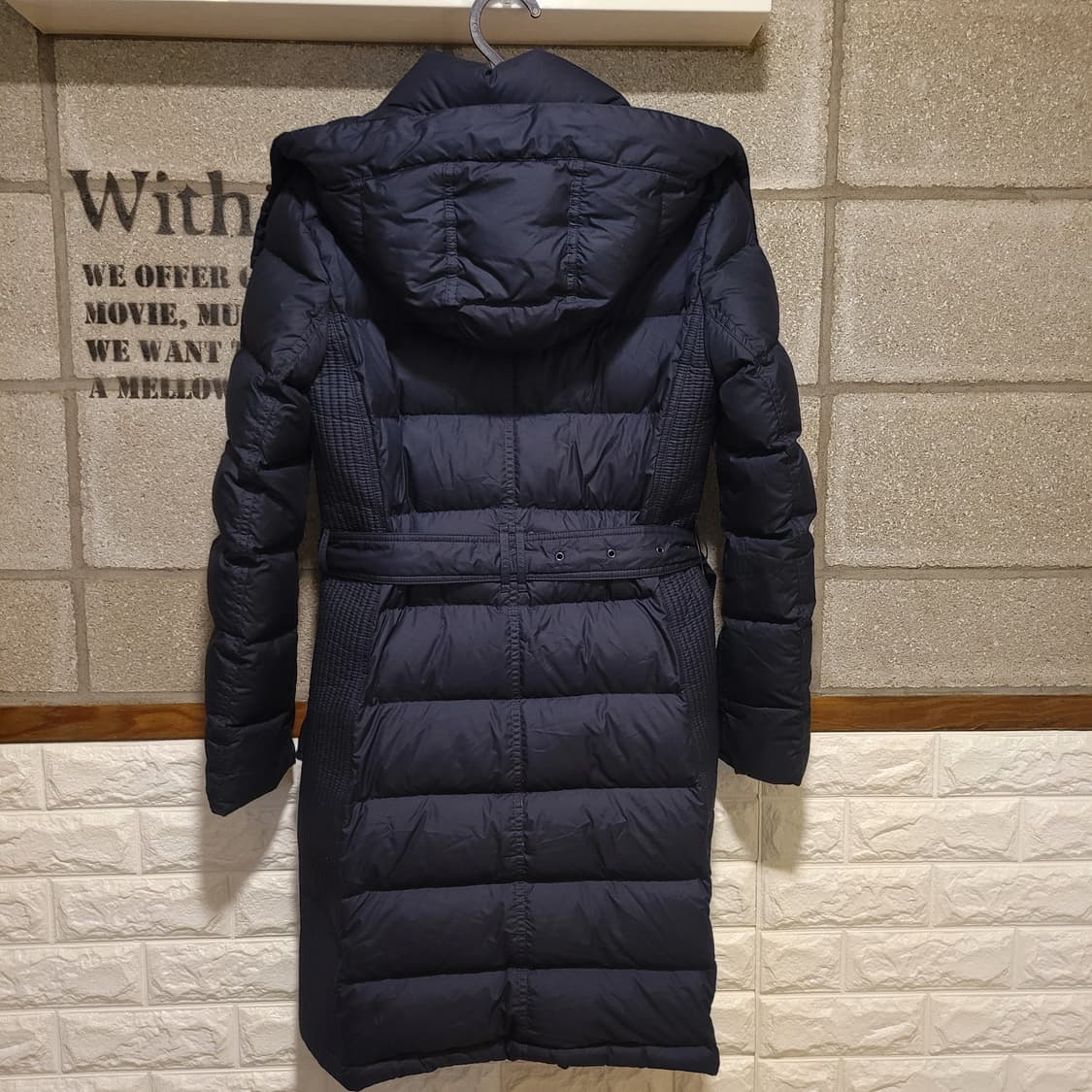 버버리 브릿 벨트 롱패딩 S 상품이미지2