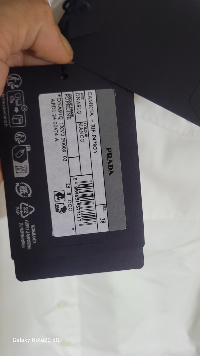 프라다 포켓셔츠 상품이미지7