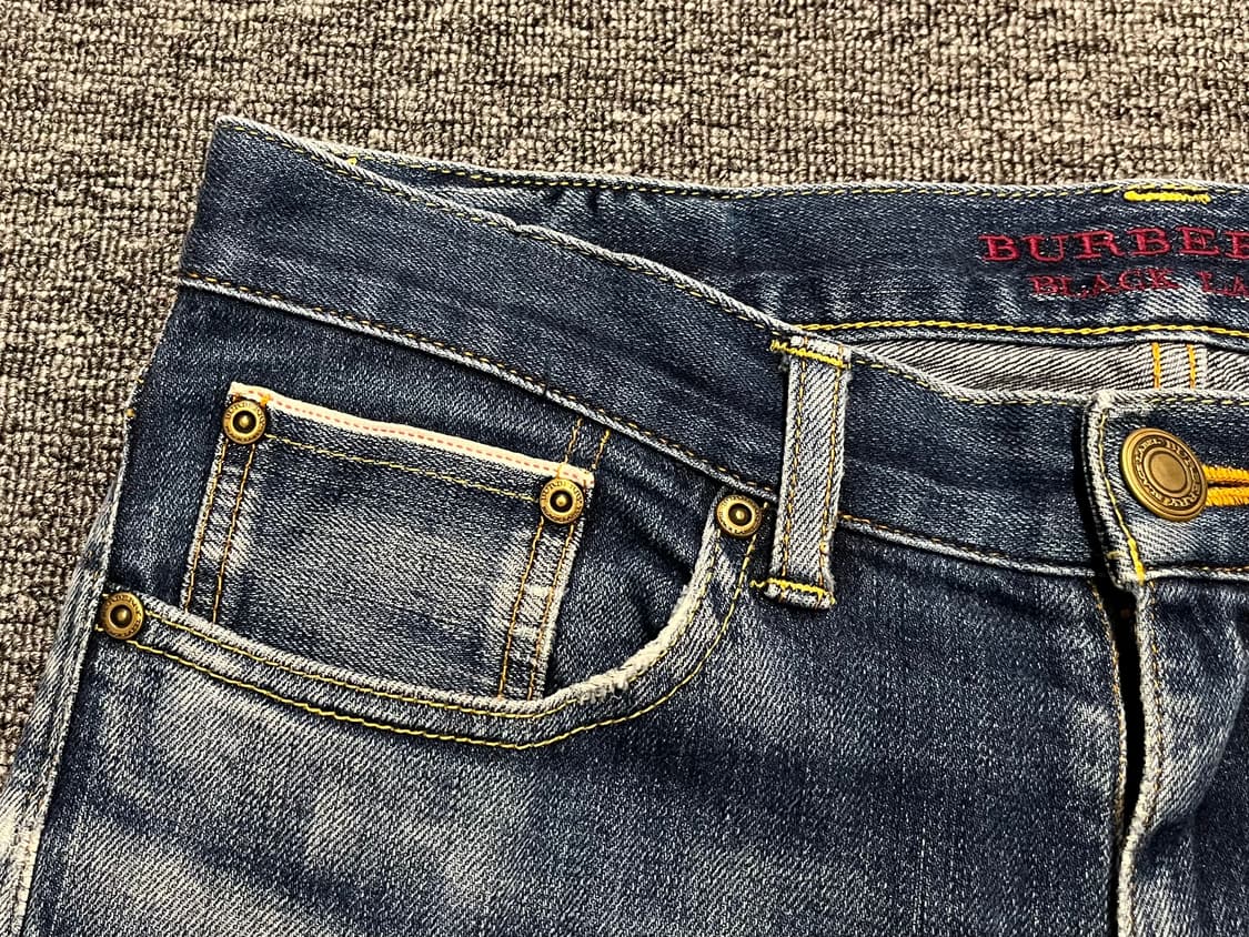 [30] 버버리 블랙라벨 셀비지데님  상품이미지3