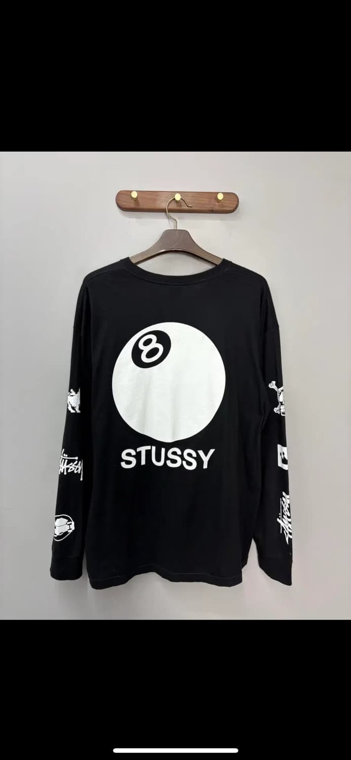 스투시 시그니처 프린팅 8볼 롱 슬리브 H1409 상품이미지6