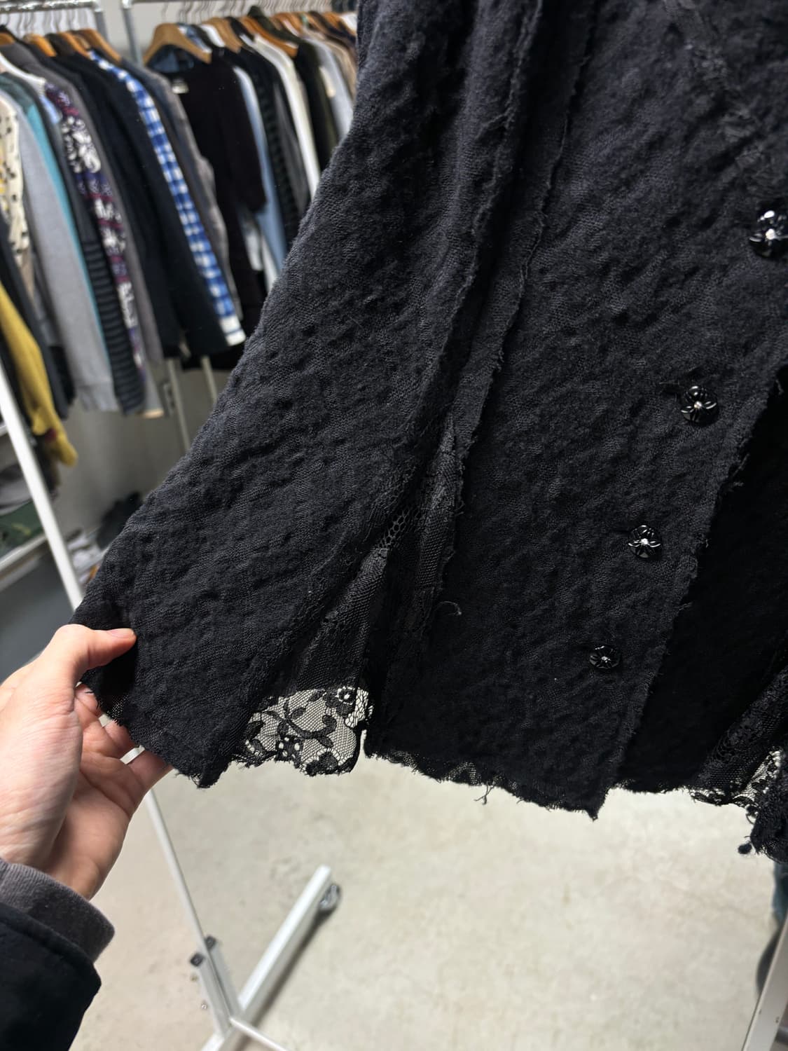 Nero 울 레이스 자켓 상품이미지3