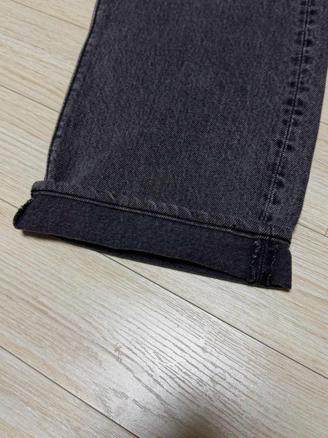 오어슬로우 블랙스톤 워시 데님 M 상품이미지6