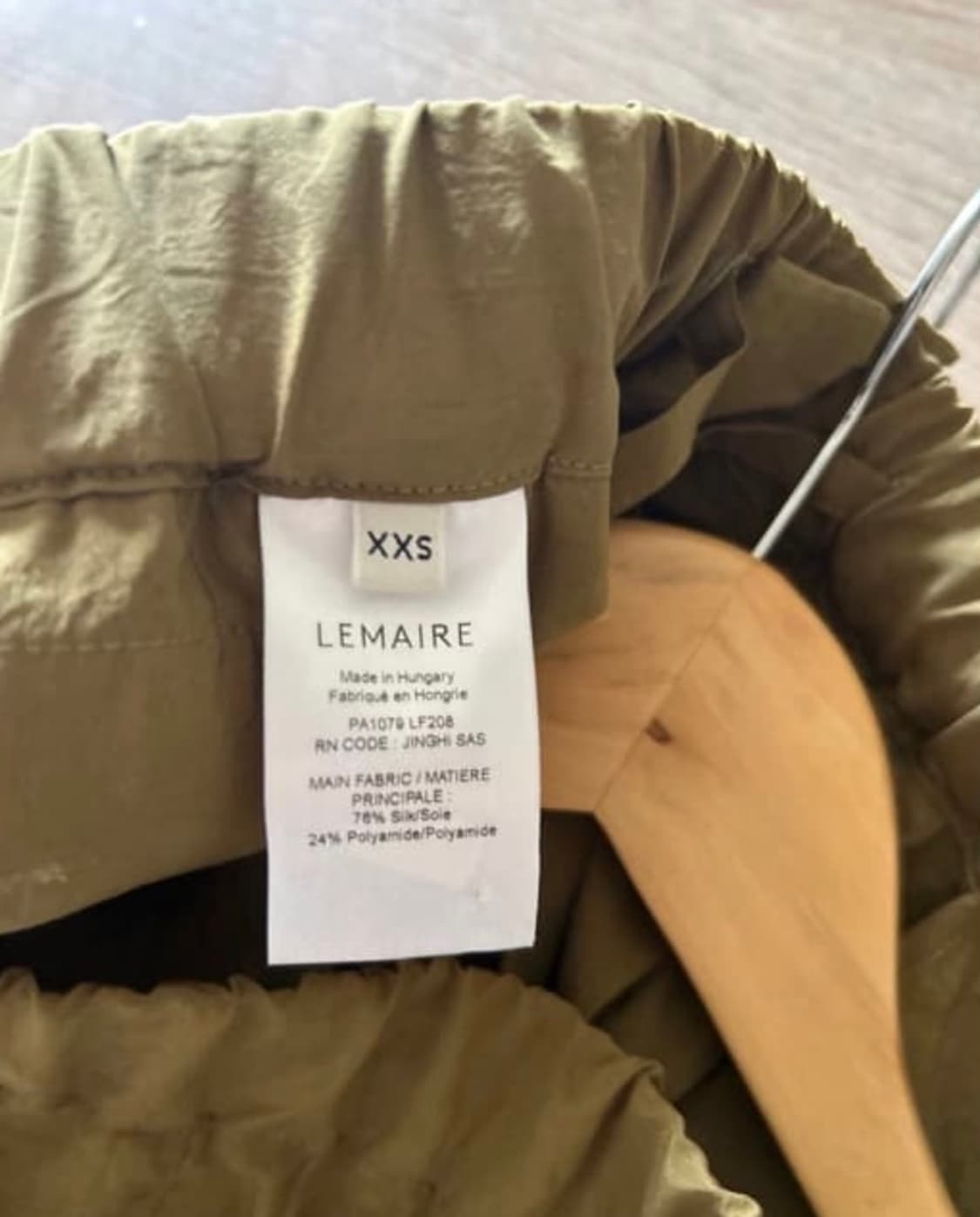 르메르 실크 팬츠  상품이미지5