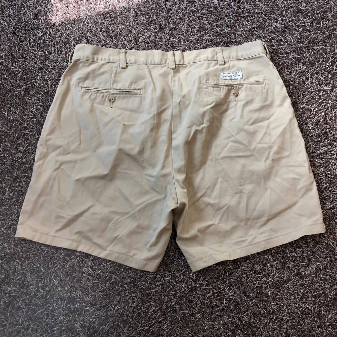 폴로 랄프로렌 베이지 반바지 하프 팬츠 상품이미지3