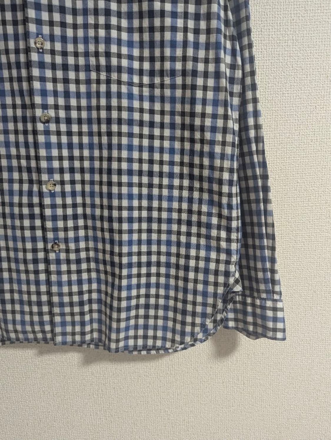 마가렛 호웰 깅엄 체크 셔츠 상품이미지5