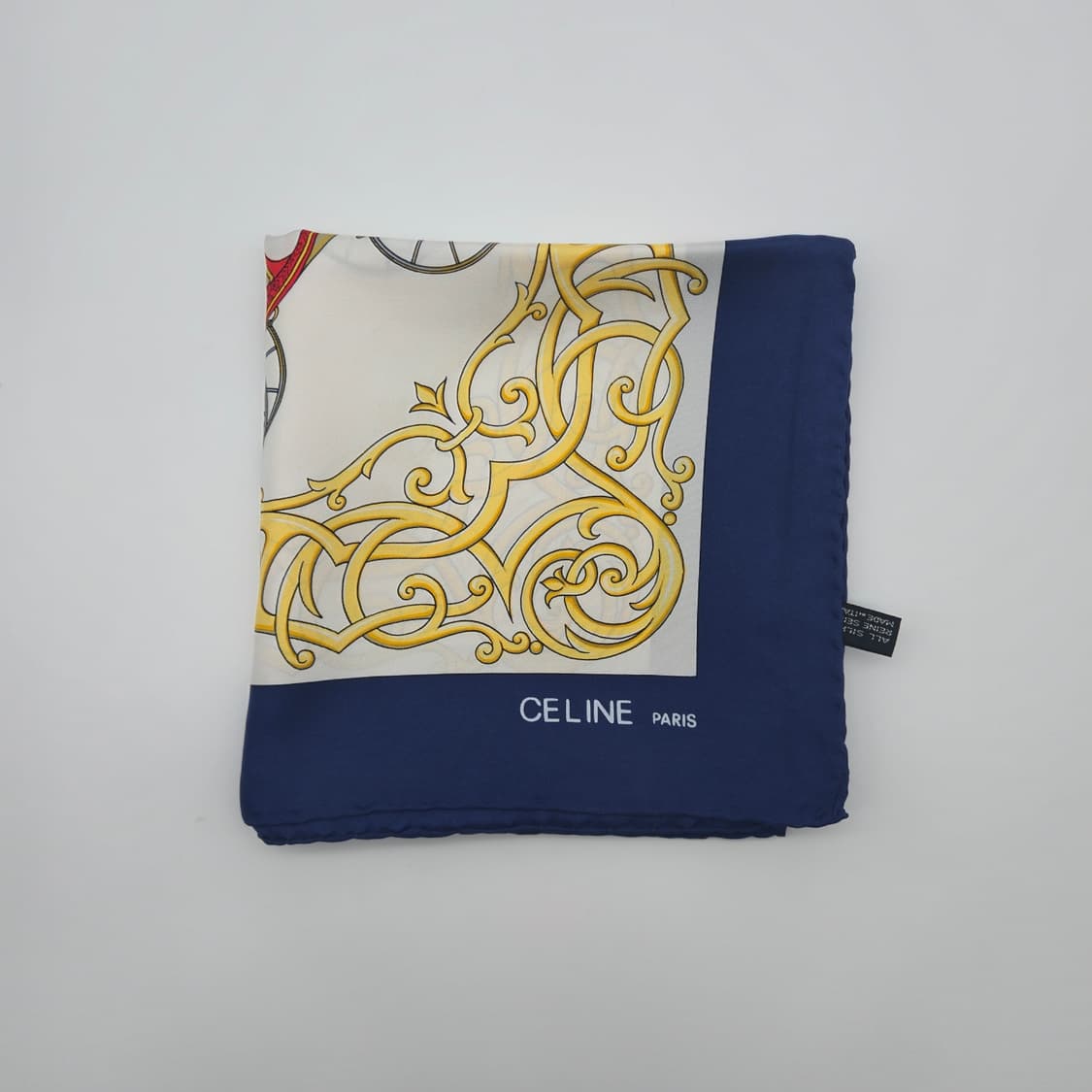 CELINE 셀린느 실크 스카프(88cm)[JBF9685-0009-03] 상품이미지2