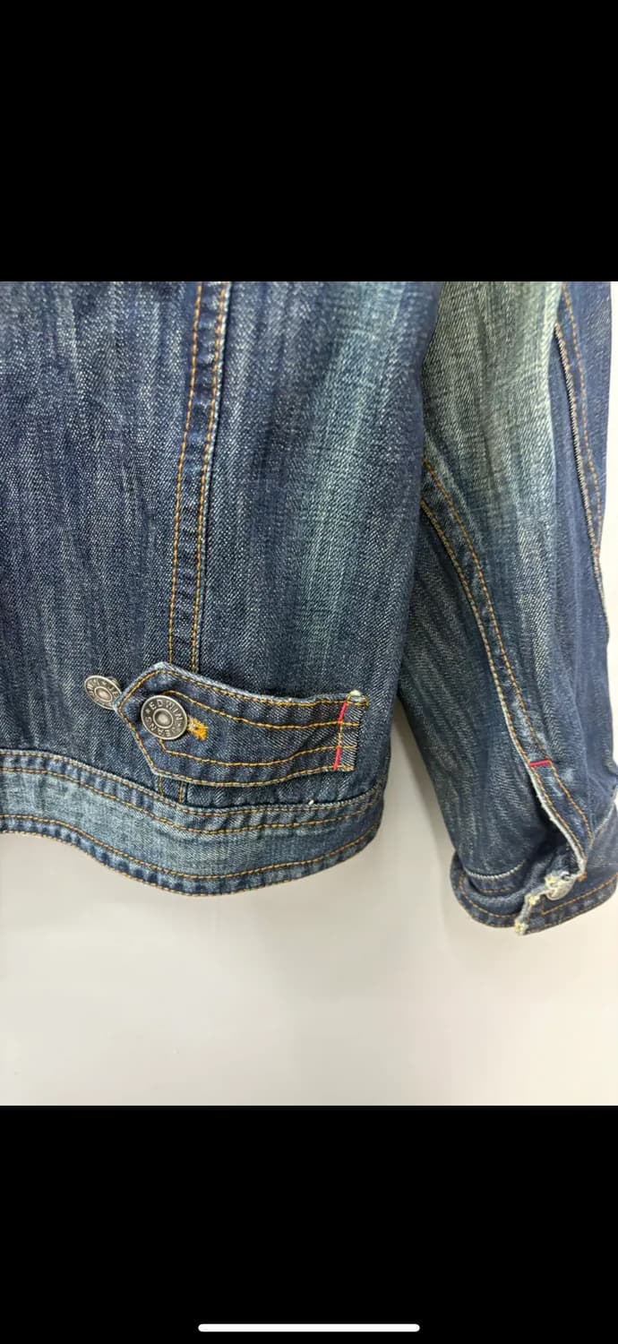 에드윈 데님 바이커 자켓 H1433 상품이미지5