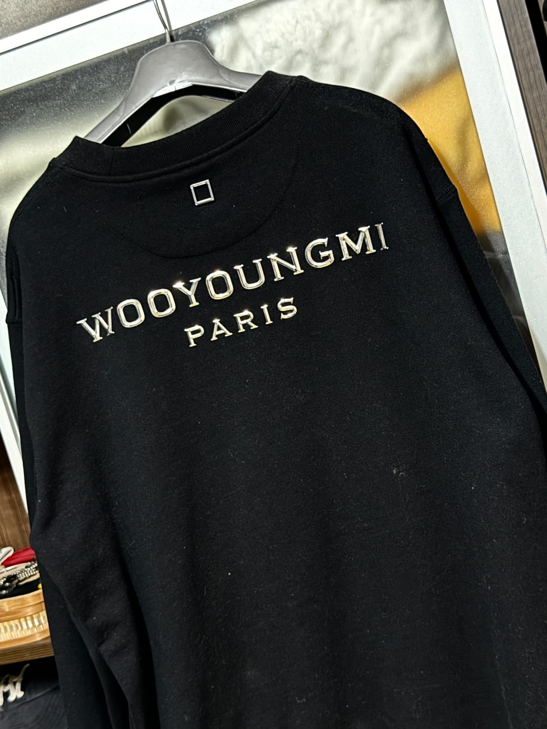 우영미 실버크롬 맨투맨 상품이미지2
