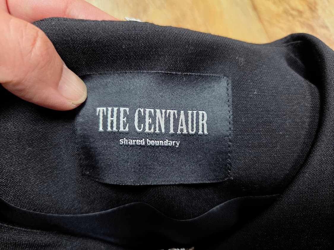 더센토르(THE CENTAUR) 레이스카라 블라우스자켓 55 새상품 상품이미지10
