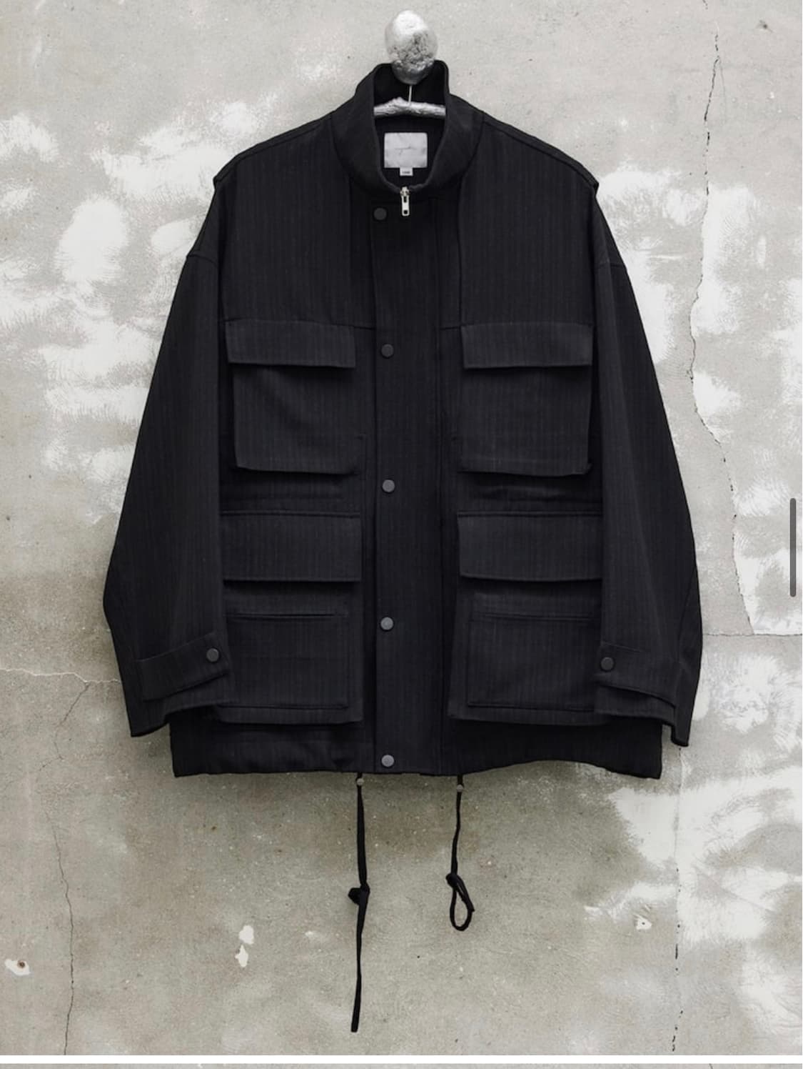 Youth 오버사이즈 필드자켓 블랙 상품이미지1