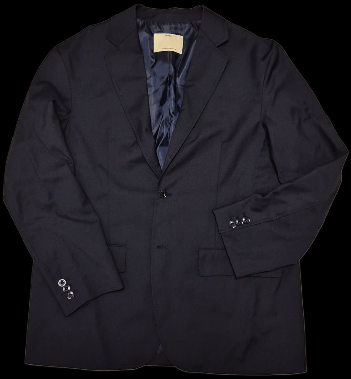 포터리 / 네이비 울 싱글 자켓 / 2 상품이미지2