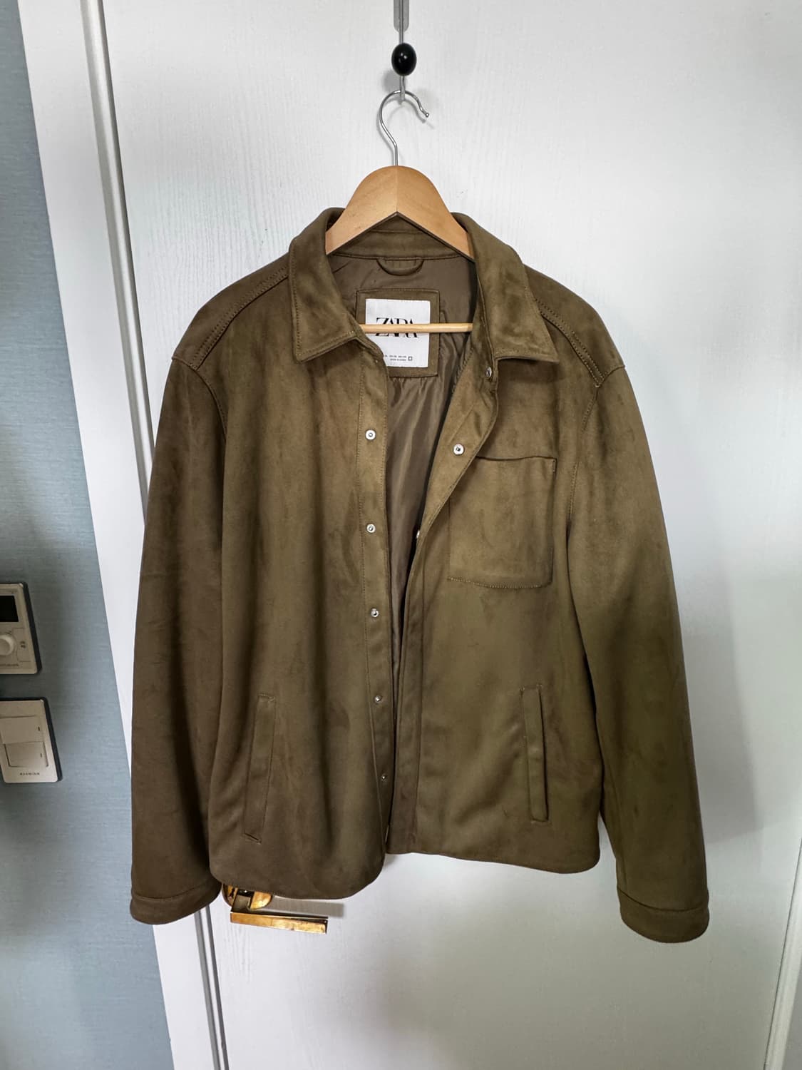 자라 스웨이드 자켓 XL 상품이미지1