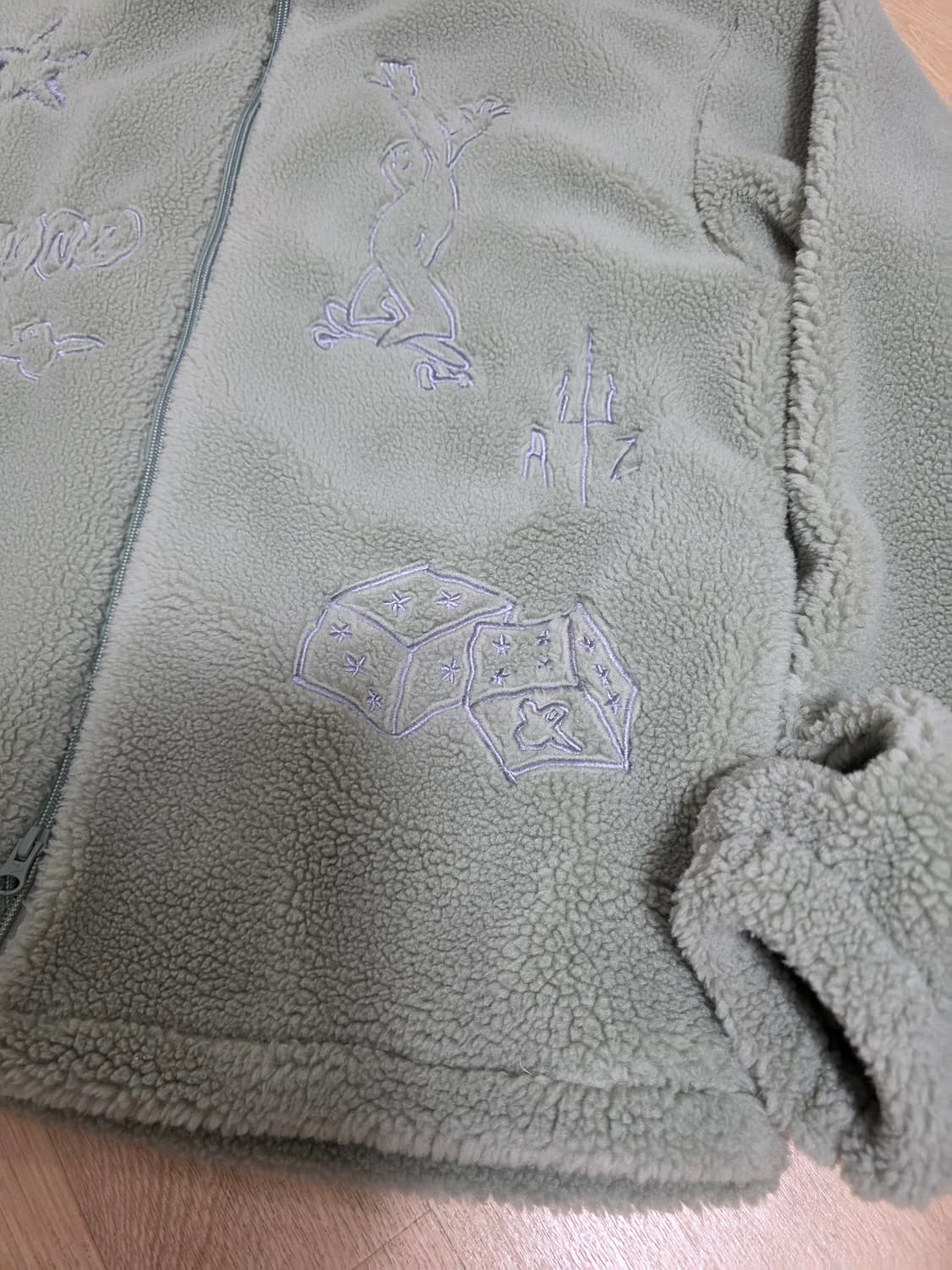 마크곤잘레스 후리스 집업 자켓 L 상품이미지7