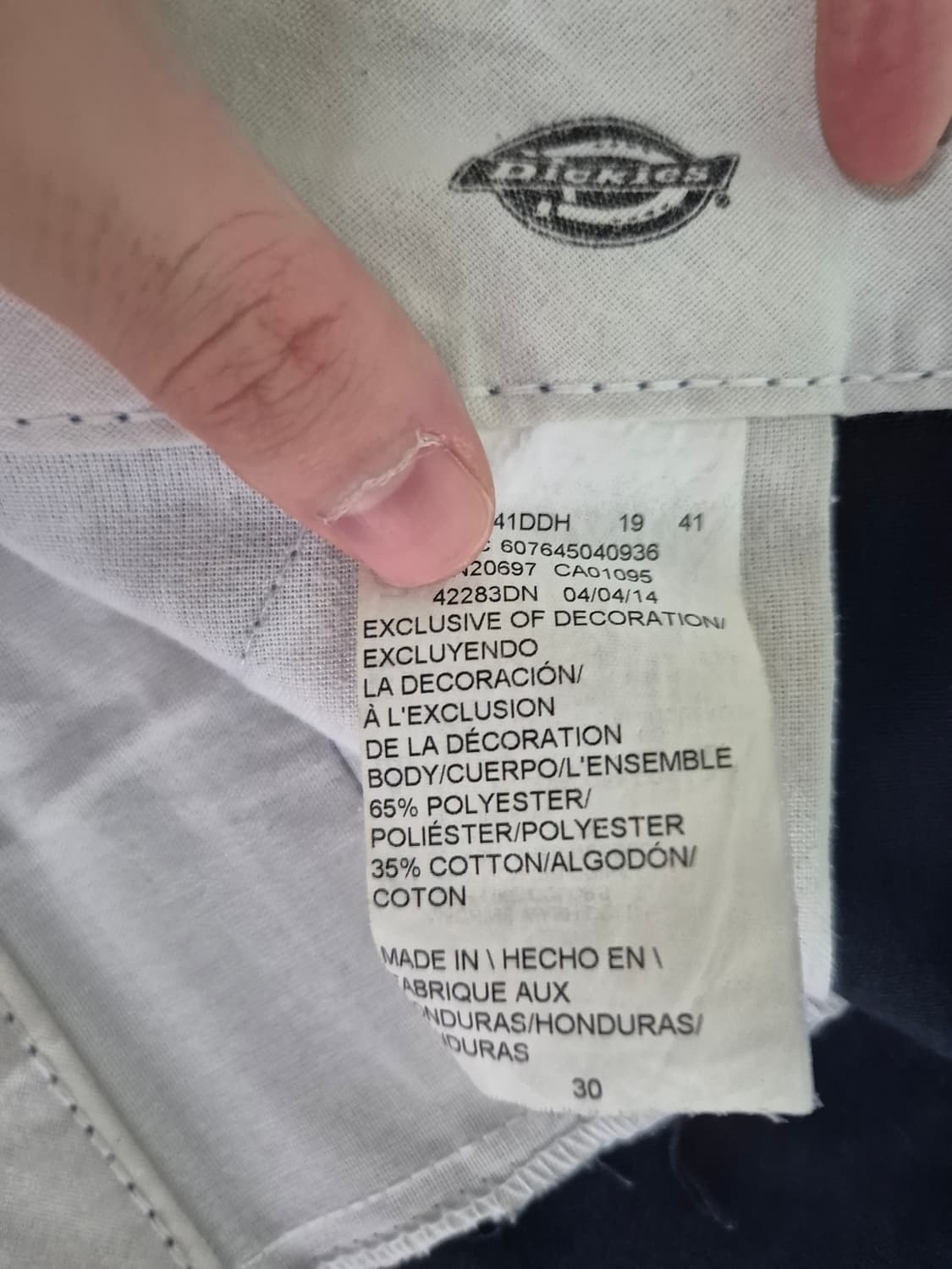 디키즈 루즈핏 버뮤다 상품이미지4