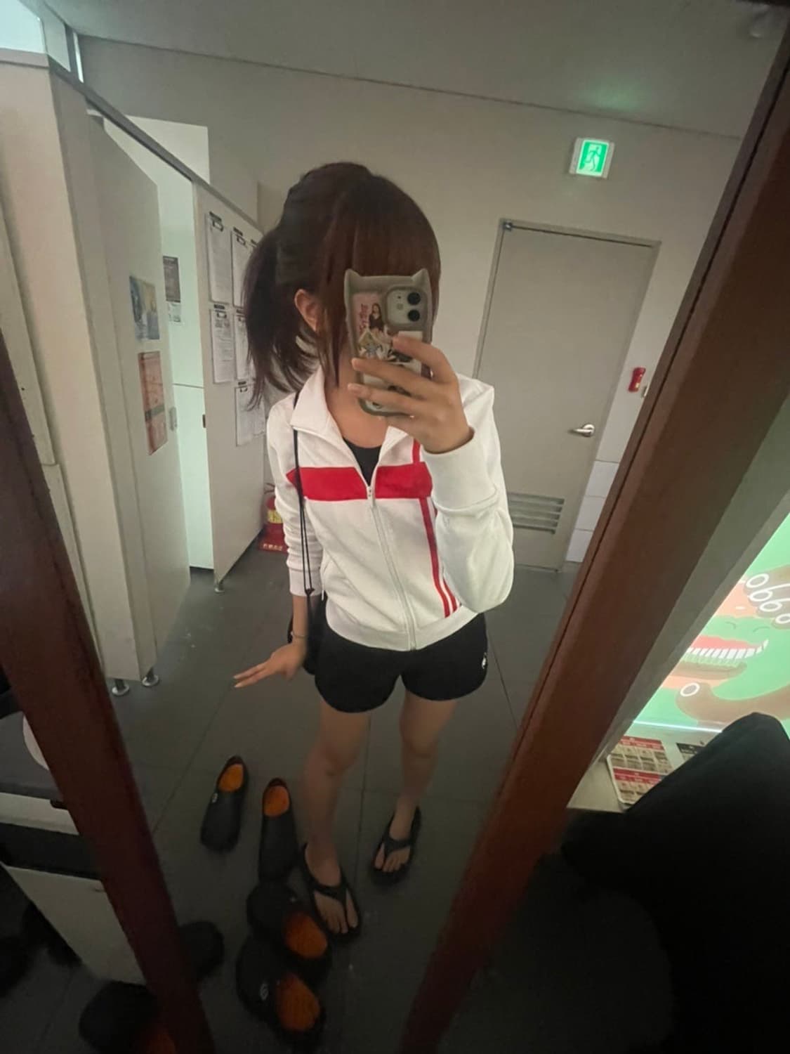 아디다스 레드 화이트 져지 상품이미지2