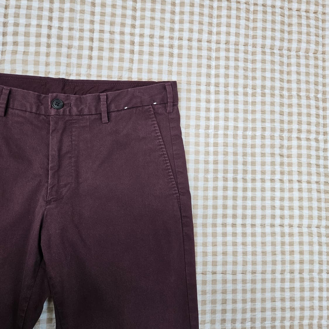 유니클로 스판 면바지 남자32 상품이미지3