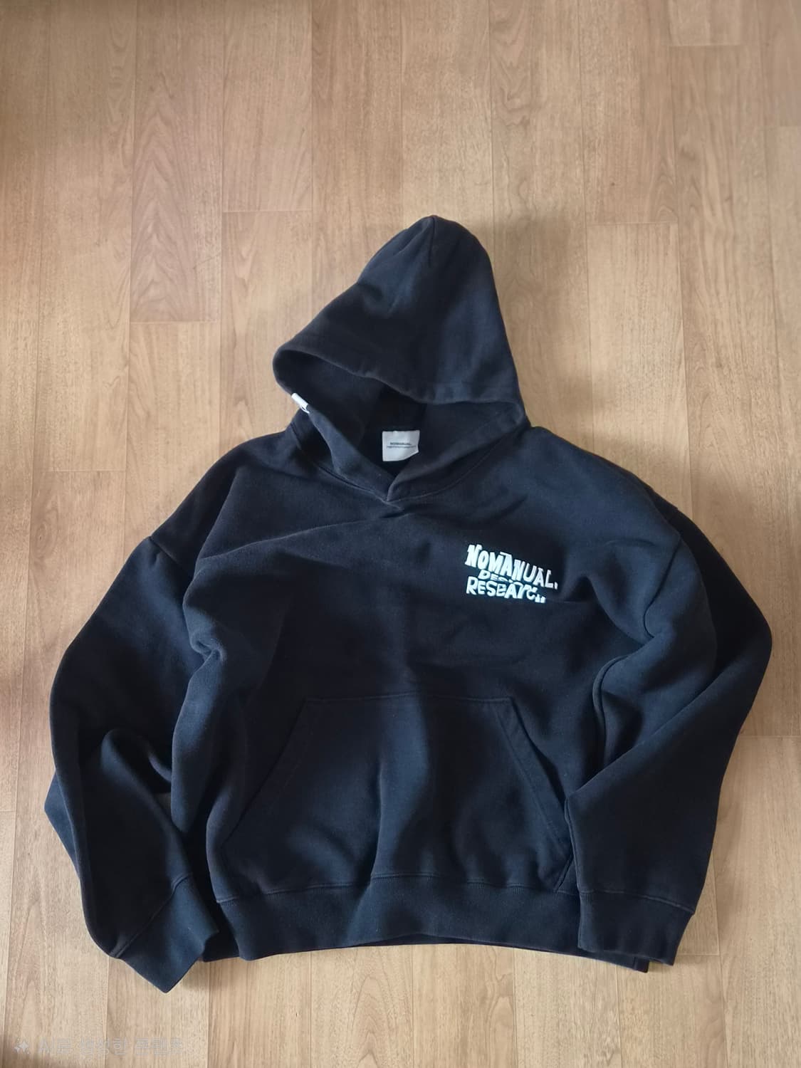 노매뉴얼 후드티 상품이미지1