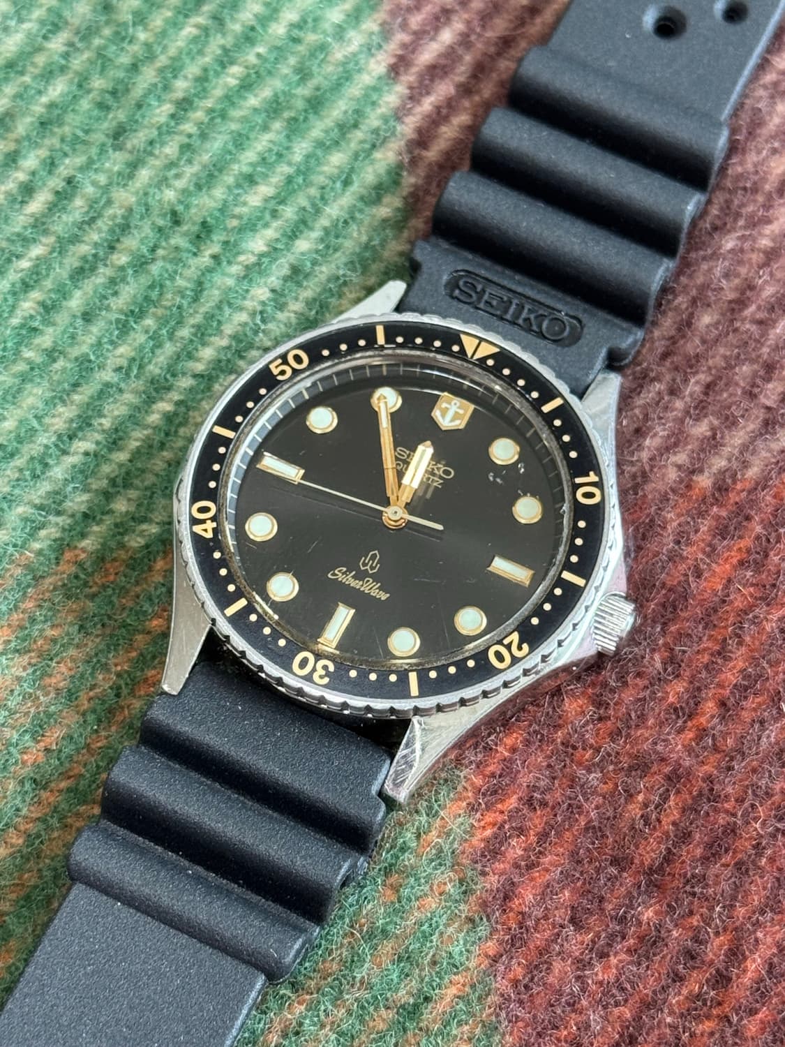 80s seiko silverwave diver quartz 상품이미지3