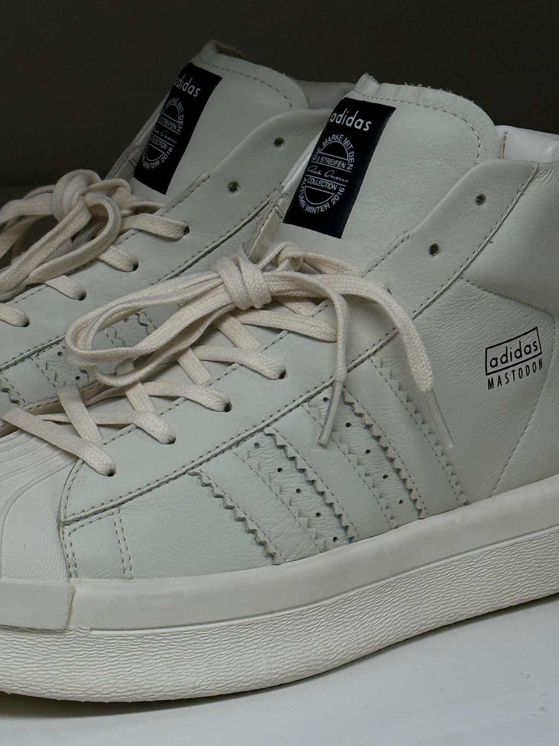 새제품 275 / 릭오웬스 아디다스 마스토돈 프로모델 Rick Owens 상품이미지1