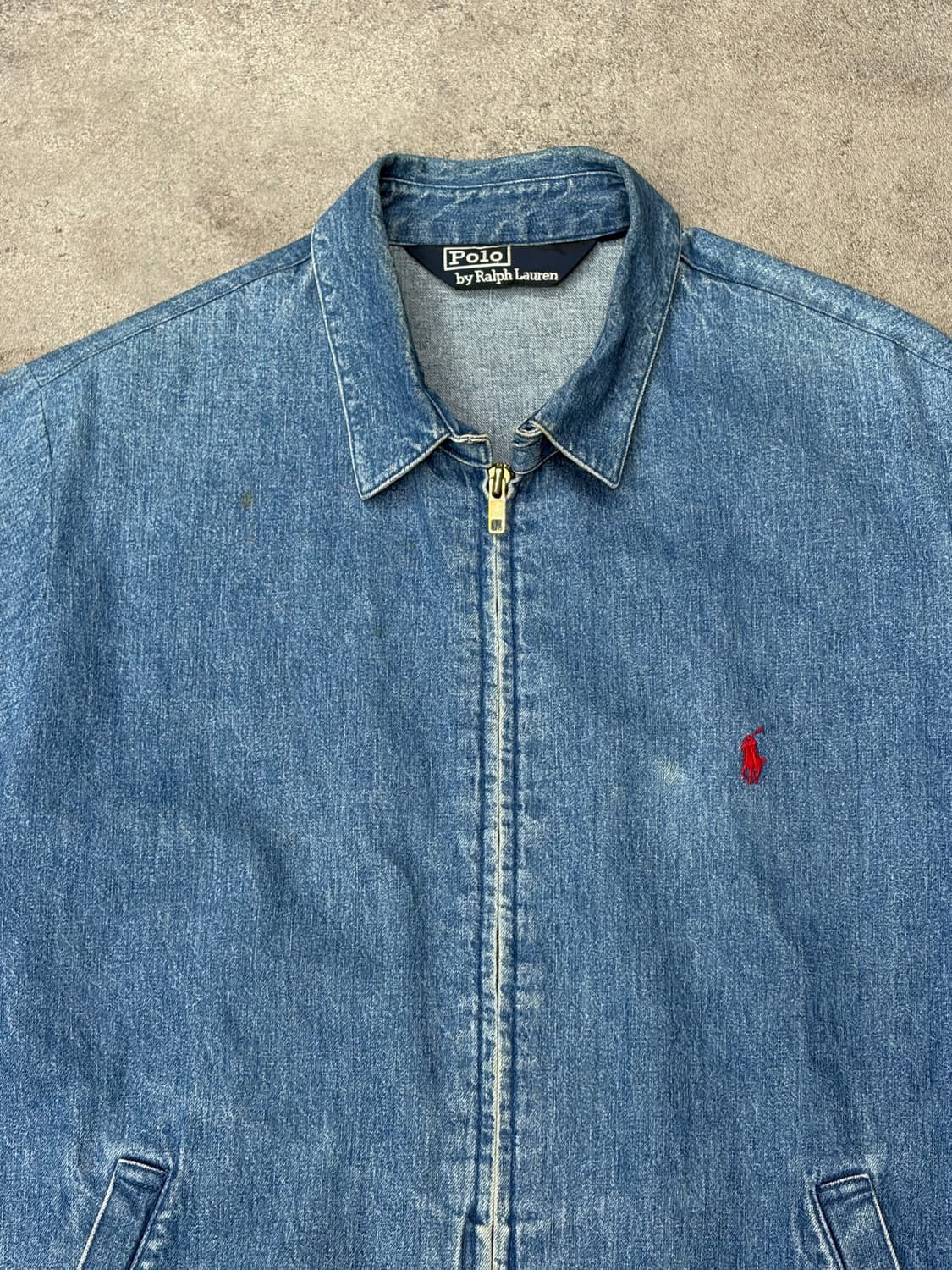 90s 폴로 랄프로렌 데님 자켓 (주) 일경물산 상품이미지2