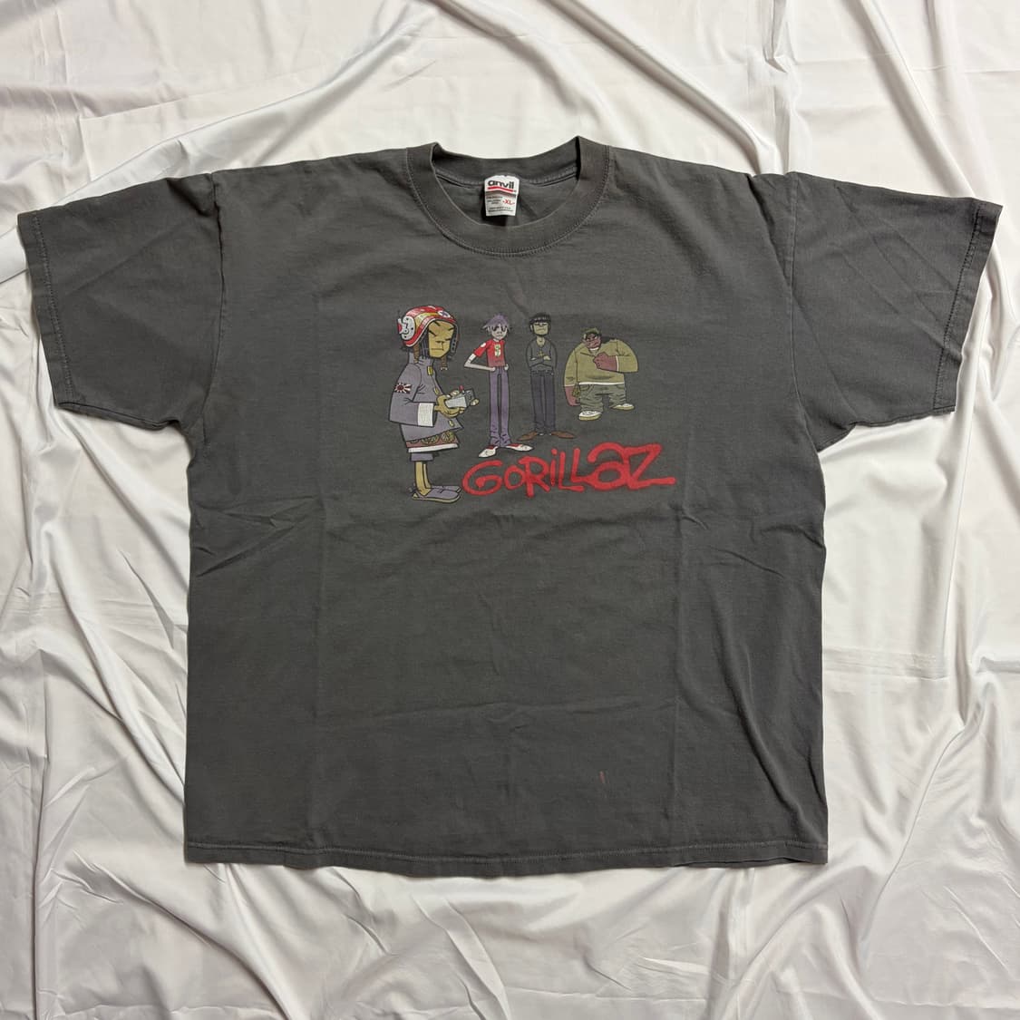 [XL] 90s usa 고릴라즈 빈티지 밴드 티셔츠 상품이미지1