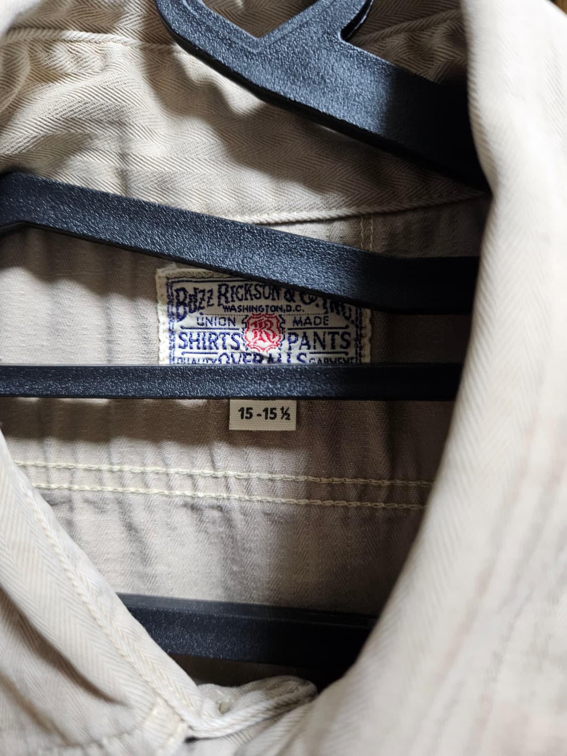 버즈릭슨 헤링본 워크셔츠 15-15.5 상품이미지2