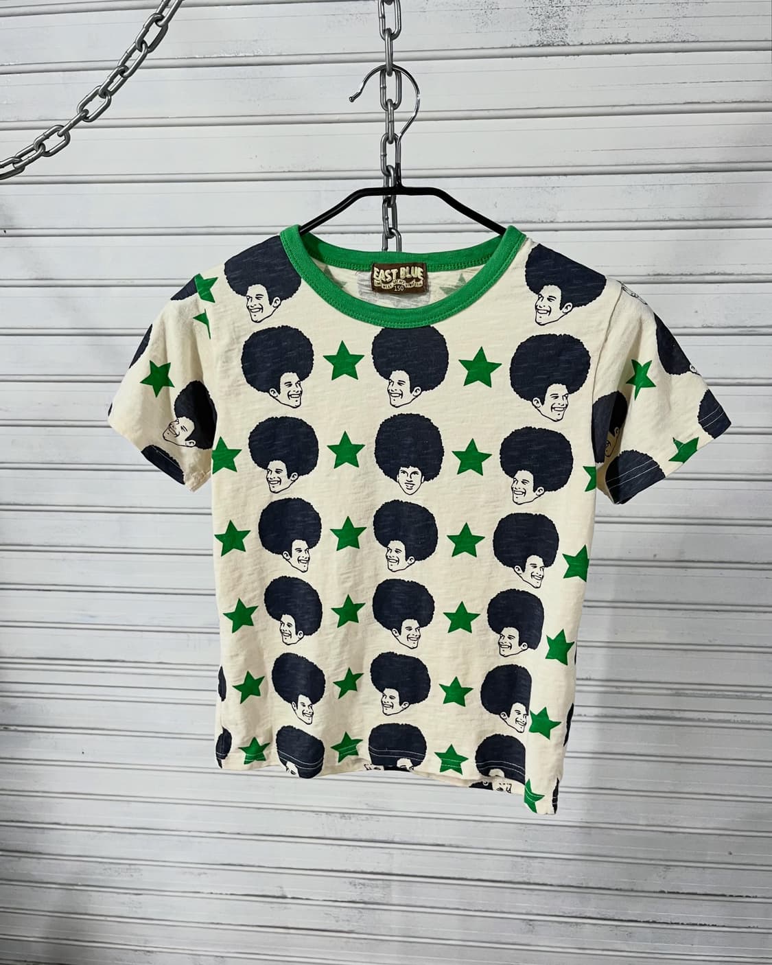 East Blue afro boy star ⭐️ tee 상품이미지1