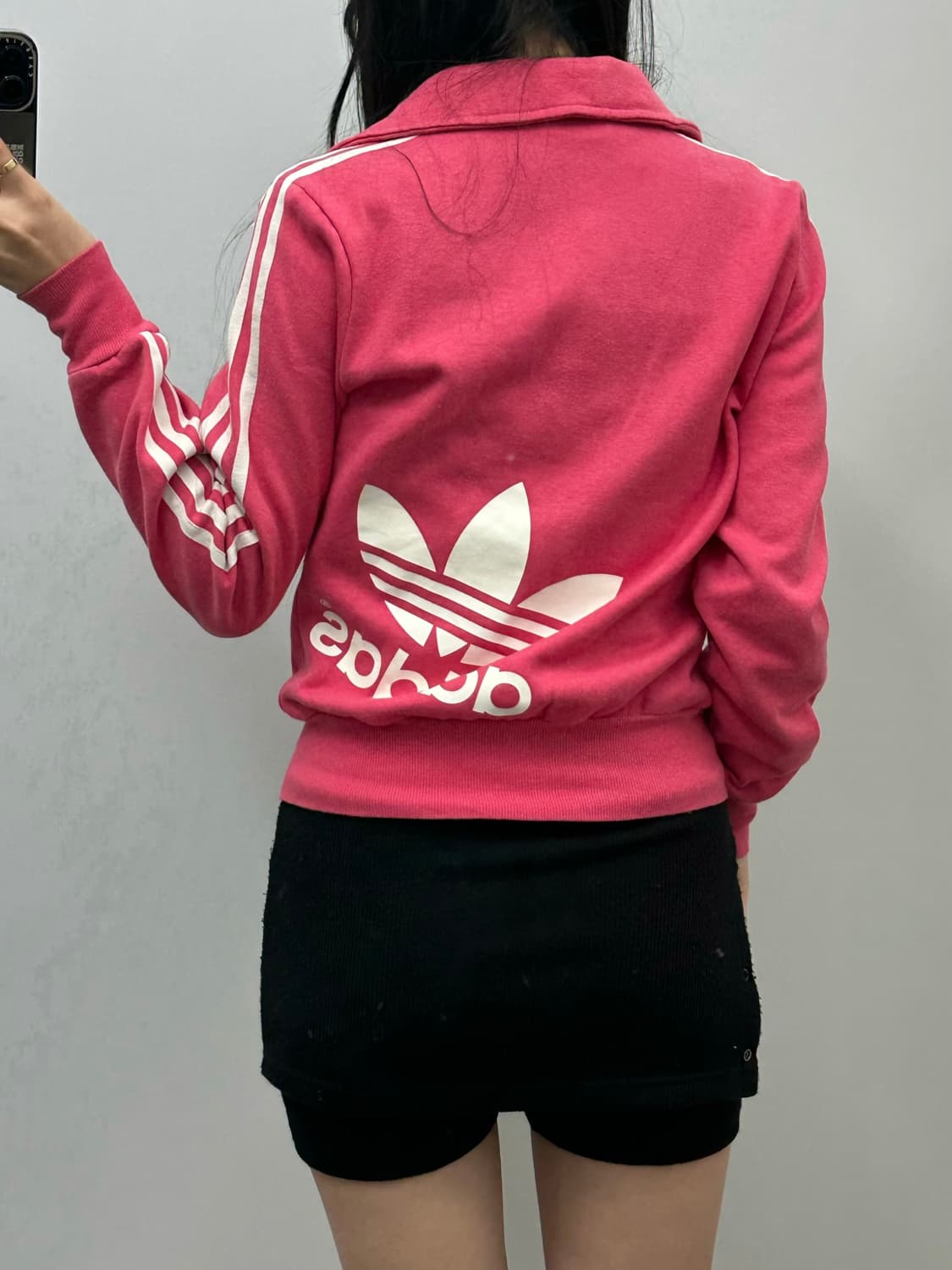 아디다스 파이어버드 핑크 코튼 져지 상품이미지2