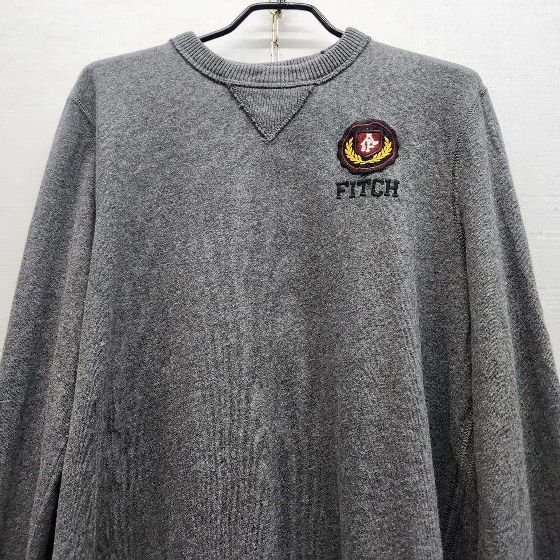 아베크롬비 로고와펜 니트 맨투맨 L(L) 상품이미지2