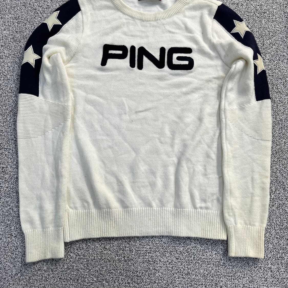 95 핑 골프 긴팔 니트 (오염) 0326M 상품이미지3