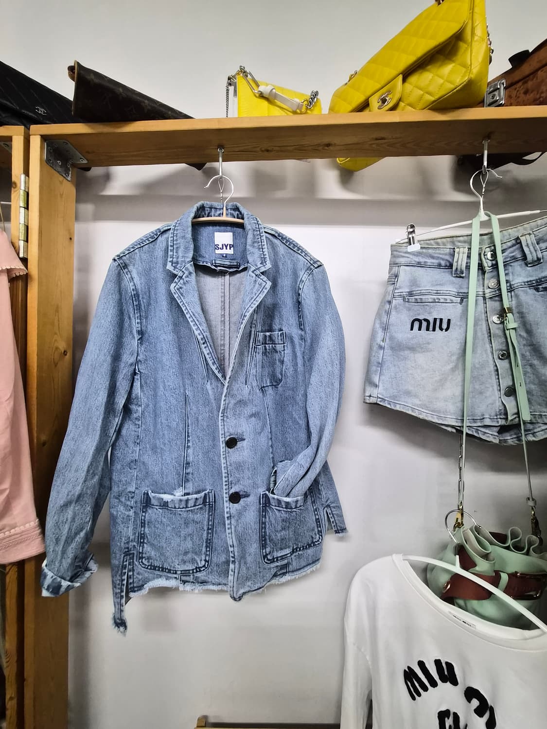 sjyp 데님자켓 상품이미지2