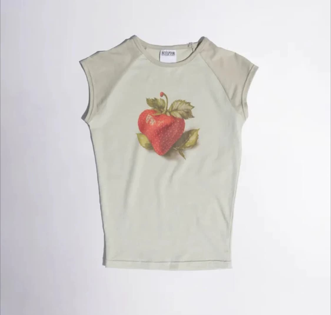 [L] 스컬프터 Berry Raglan Tee Green 상품이미지1