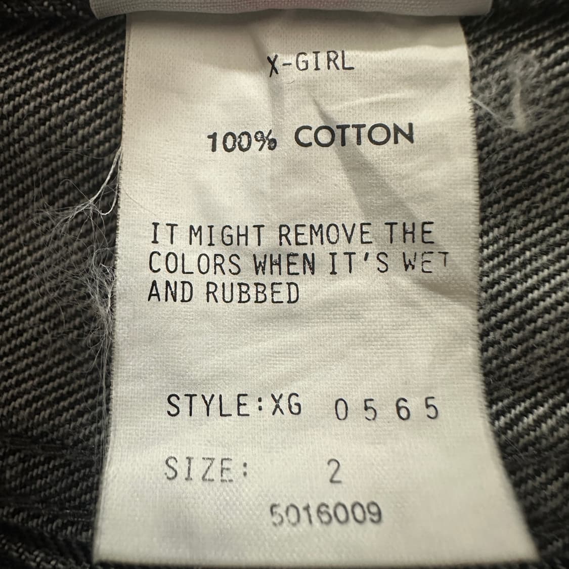 X-GIRL japan made denim skirt 상품이미지4