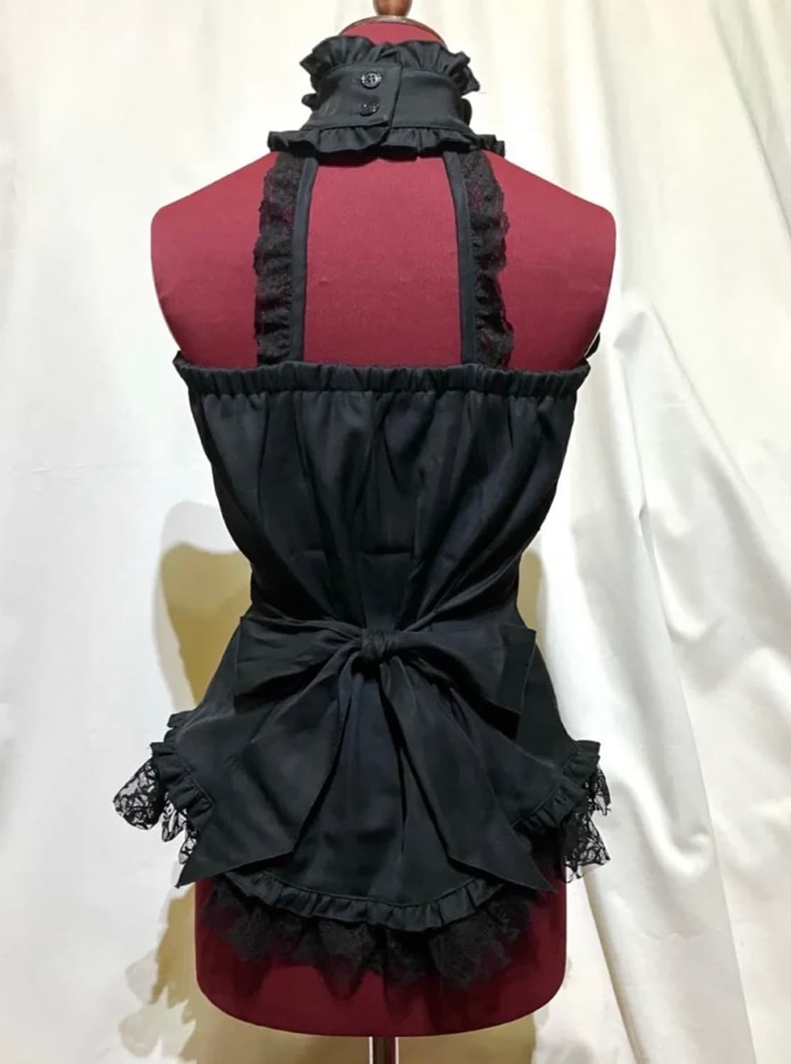 Marble 고스로리 초커 블라우스 고스펑크  상품이미지2