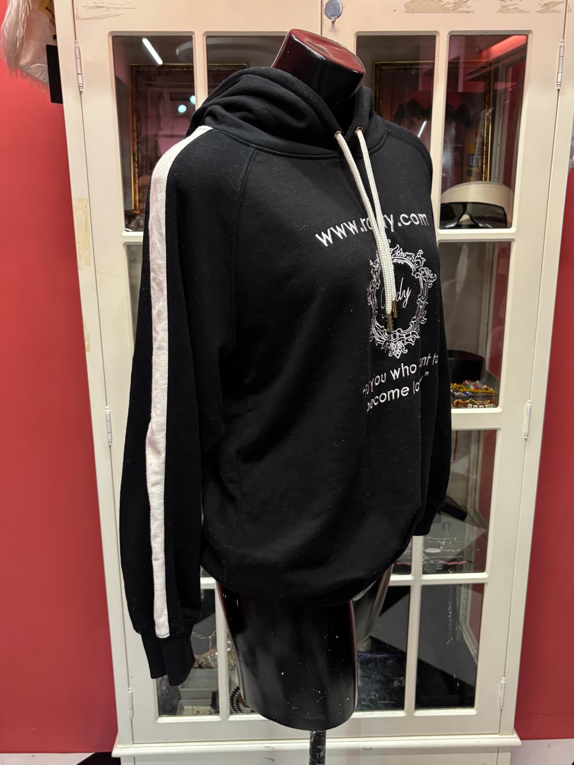 Rady black hoodie 레디 블랙 후드티 상품이미지2