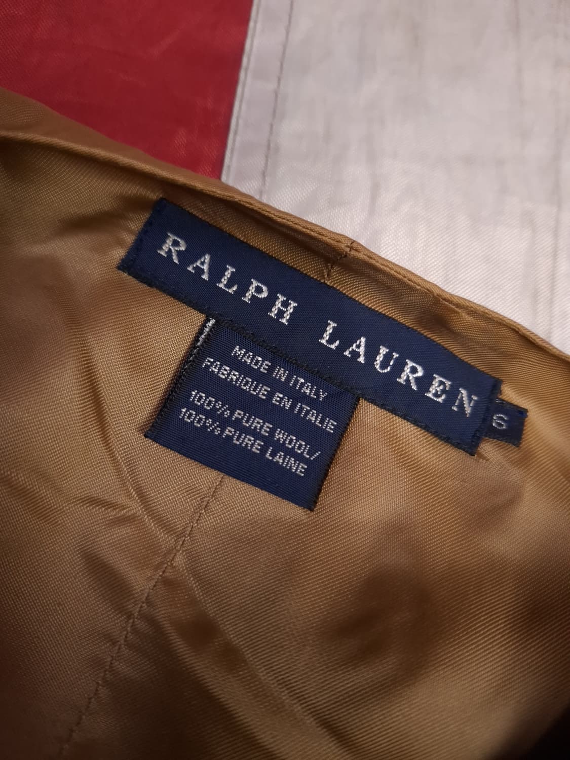 오리지날 랄프로렌폴로 우먼용 이태리제조 울베스트 상품이미지3