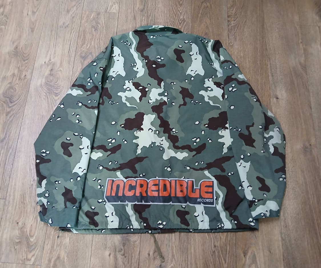 인크레더블 레코드 카모 코치자켓 상품이미지2