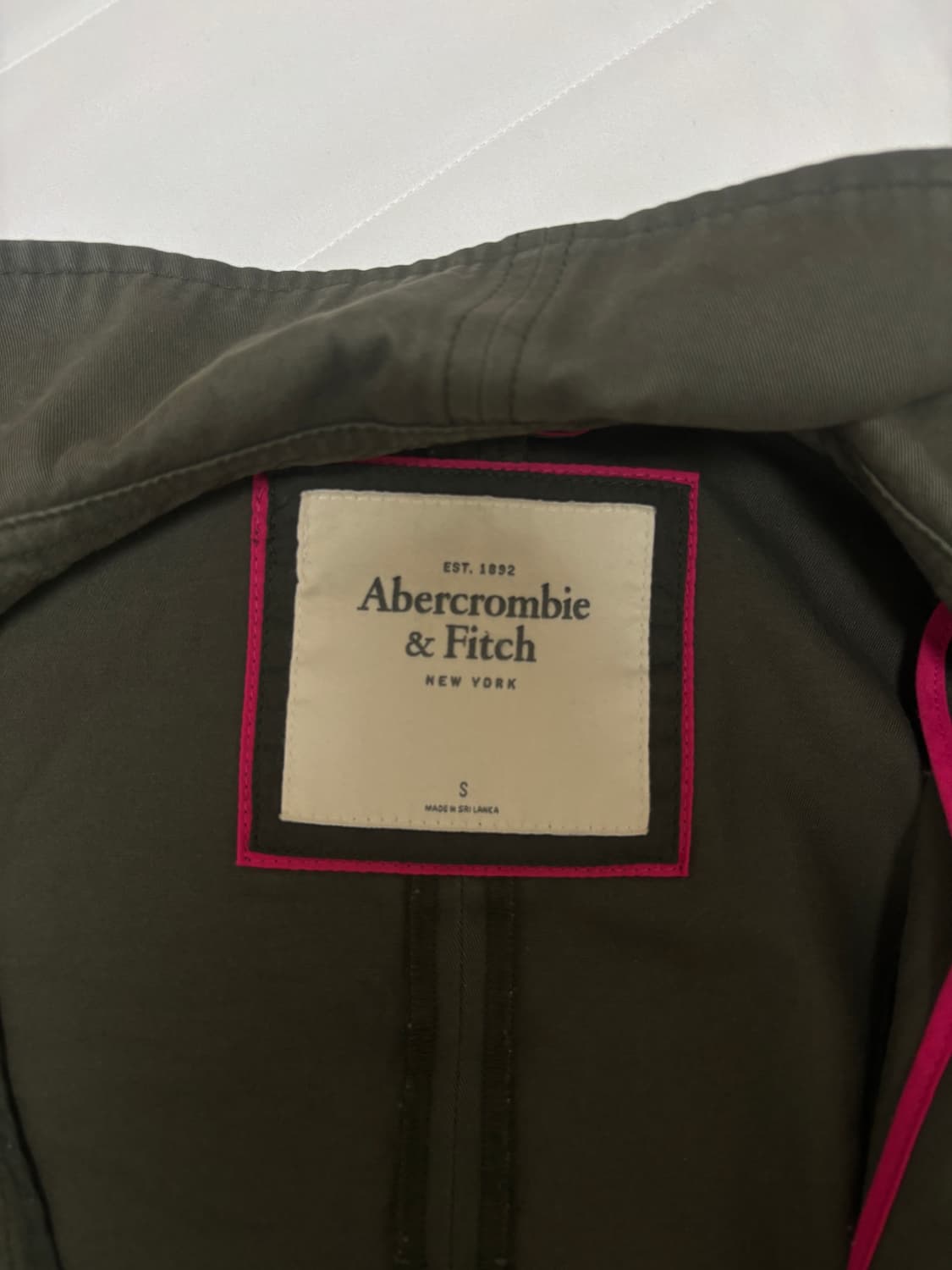 아베크롬비 야상 S 상품이미지3