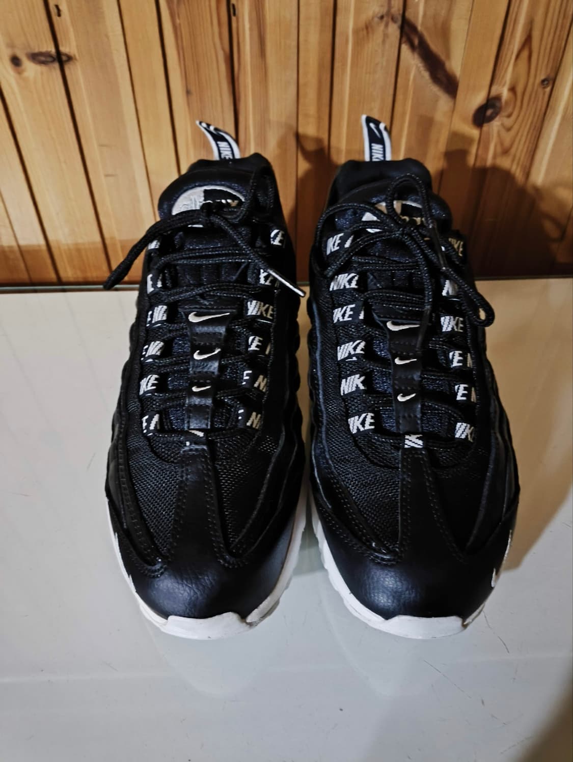 250mm 나이키 에어맥스 95 오버브랜딩 블랙 상품이미지4